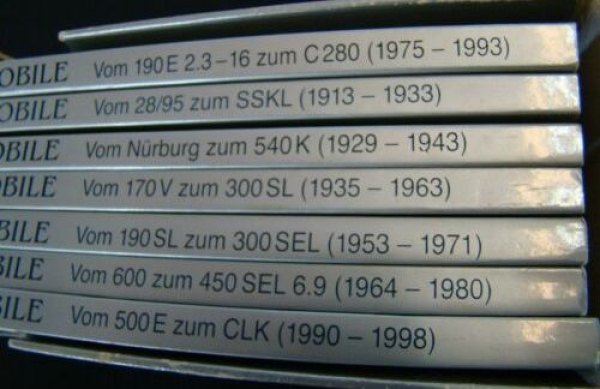Schrader "Mercedes-Benz Automobile" Mercedes-Benz Historie 1994 Band 1-6 (2151)